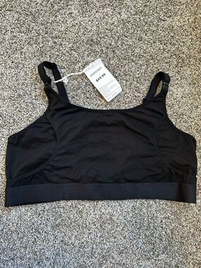 Momcozy Black Wireless Nursing Sports Bralette